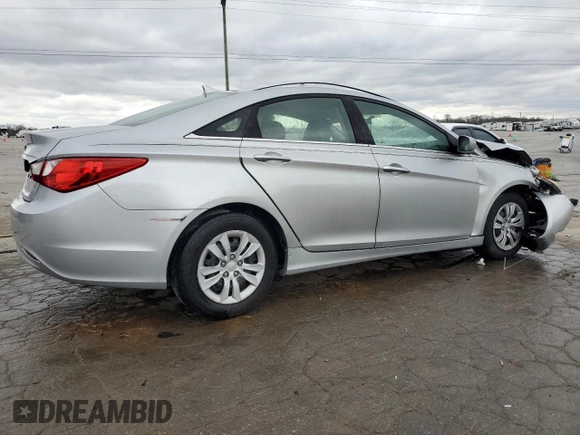 2011 Hyundai Sonata GLS with VIN 5NPEB4AC0BH127532, listed as a Copart auction lot 50073425 with 101,872 mi miles and Salvage Title. Bid and sale history available at carsss.com. Image 3.