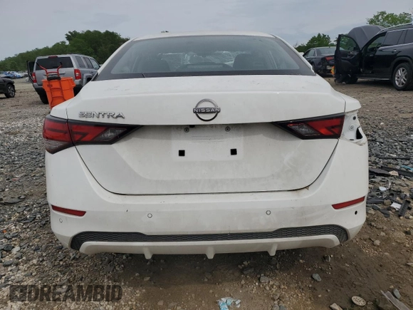 2024 Nissan Sentra S with VIN 3N1AB8BV5RY298704, listed as a Copart auction lot 56696355 with 15,551 mi miles and Clean Title. Bid and sale history available at DreamBid. Image 6.