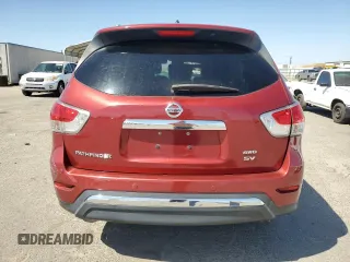 2016 Nissan Pathfinder Platinum with VIN 5N1AR2MM8GC611868, listed as a Copart auction lot 54077545 with 146,187 mi miles and Salvage Title. Bid and sale history available at carsss.com. Image 6.