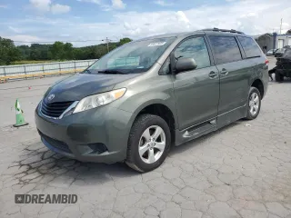 2012 Toyota Sienna LE AAS with VIN 5TDKK3DC3CS221490, listed as a Copart auction lot 59673925 with Not provided miles and Clean title. Bid and sale history available at DreamBid. Image 1.