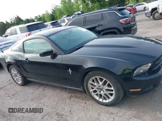 2012 Ford Mustang V6 Premium with VIN 1ZVBP8AM8C5220642, listed as a IAAI auction lot 42110826 with 106,322 mi miles. Bid and sale history available at carsss.com. Image 13.