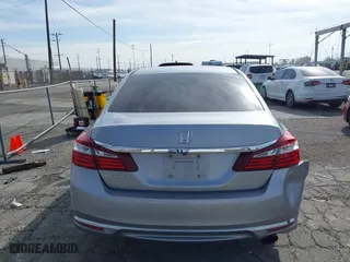 2017 Honda Accord Sedan LX with VIN 1HGCR2F30HA284608, listed as a IAAI auction lot 41808285 with 165,120 mi miles. Bid and sale history available at carsss.com. Image 16.