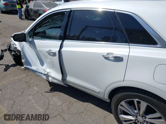 2023 Cadillac XT5 AWD Premium Luxury with VIN 1GYKNDRS4PZ195431, listed as a IAAI auction lot 41714459 with 13,207 mi miles and . Bid and sale history available at DreamBid. Image 17.