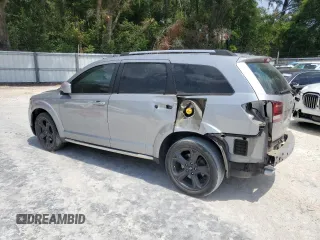 2018 Dodge Journey Crossroad z VIN 3C4PDCGG6JT504869, wystawiony jako Copart lot #57463435 z przebiegiem 87 072 mil mil oraz Szkoda całkowita • Salvage title. Historia ofert i sprzedaży dostępna na DreamBid. Obrazek 2.