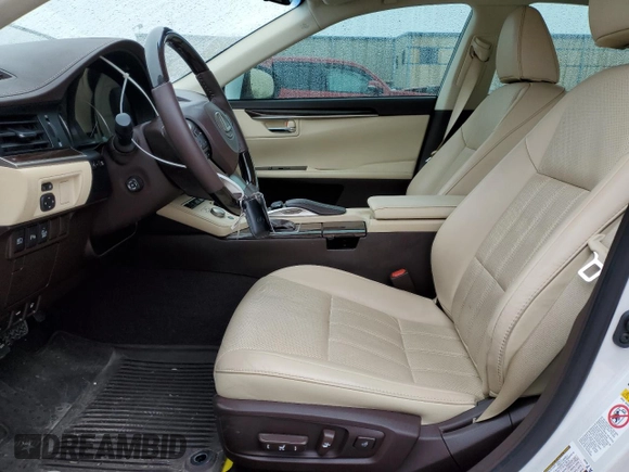 2018 Lexus ES with VIN 58ABK1GG5JU114134, listed as a Copart auction lot 42327185 with 95,299 mi miles and Salvage Title. Bid and sale history available at carsss.com. Image 7.