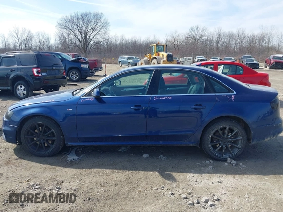 2014 Audi A4 Premium Plus with VIN WAUFFAFL4EN012238, listed as a IAAI auction lot 41775539 with 161,349 mi miles. Bid and sale history available at carsss.com. Image 15.