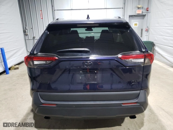 2022 Toyota RAV4 XLE with VIN 2T3P1RFV4NW316569, listed as a Copart auction lot 48360315 with 17,002 mi miles and Salvage Title. Bid and sale history available at carsss.com. Image 6.