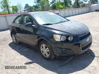2014 Chevrolet Sonic LT with VIN 1G1JC5SH4E4220777, listed as a IAAI auction lot 42001723 with 150,280 mi miles and . Bid and sale history available at DreamBid. Image 1.