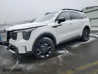 2024 Kia Sorento X-Line SX Prestige with VIN 5XYRKDJF2RG256059, listed as a Copart auction lot 88873315 with 14,534 mi miles and Salvage Title. Bid and sale history available at carsss.com. Image 1.