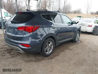 2017 Hyundai Santa Fe Sport 2.4L with VIN 5NMZU3LB7HH037634, listed as a IAAI auction lot 41811529 with 46,564 mi miles. Bid and sale history available at carsss.com. Image 4.