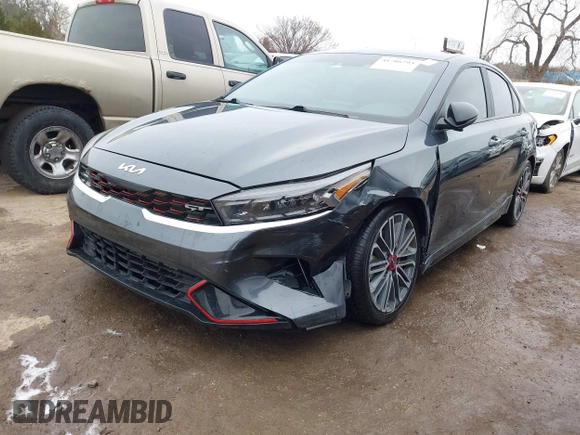 2023 Kia Forte GT with VIN 3KPF44AC8PE541278, listed as a IAAI auction lot 41706793 with 61,029 mi miles and . Bid and sale history available at carsss.com. Image 17.