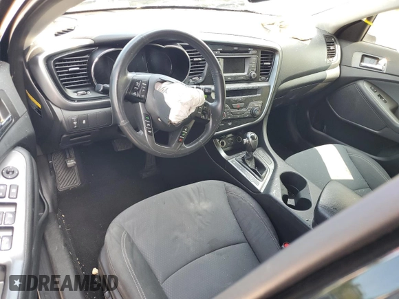 2013 Kia Optima EX с VIN KNAGM4AD3D5046665, выставлен на аукционе Copart как лот 58317815 с пробегом Не указан миль и Списание • Salvage title. История ставок и продаж доступна на DreamBid. Изображение 8.