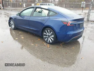2024 Tesla Model 3 with VIN 5YJ3E1EA0RF769229, listed as a IAAI auction lot 40375043 with Not Provided miles and . Bid and sale history available at DreamBid. Image 3.