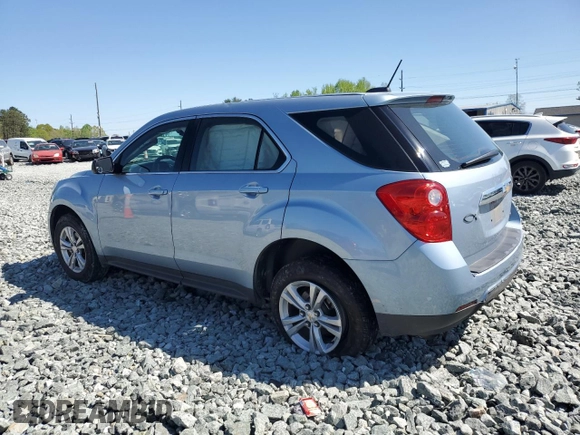 2015 Chevrolet Equinox LS with VIN 2GNALAEK7F6353158, listed as a Copart auction lot 52584905 with 107,861 mi miles and Salvage Title. Bid and sale history available at carsss.com. Image 2.