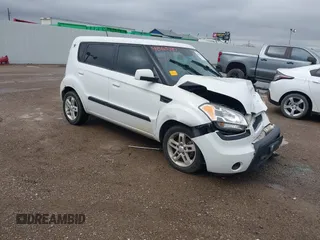 2010 Kia Soul + with VIN KNDJT2A21A7066007, listed as a IAAI auction lot 41565387 with 95,898 mi miles and . Bid and sale history available at DreamBid. Image 1.