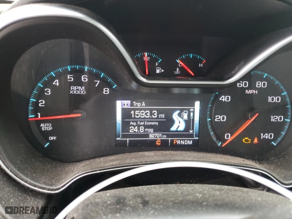 2016 Chevrolet Impala LS with VIN 2G11Z5SA2G9195492, listed as a Copart auction lot 84072454 with 82,701 mi miles and Salvage Title. Bid and sale history available at carsss.com. Image 9.