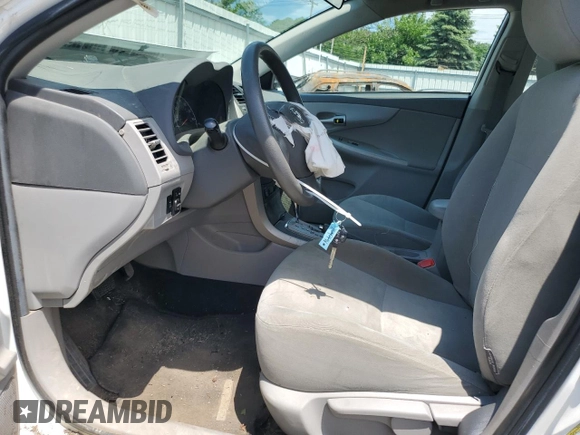 2010 Toyota Corolla with VIN 2T1BU4EE5AC277680, listed as a Copart auction lot 62550195 with Not provided miles and Salvage title. Bid and sale history available at DreamBid. Image 7.