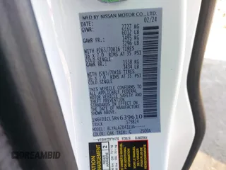 2024 Nissan Frontier S with VIN 1N6ED1CL5RN639610, listed as a IAAI auction lot 41705932 with 17,919 mi miles and . Bid and sale history available at DreamBid. Image 9.