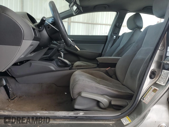 2008 Honda Civic LX with VIN 2HGFA16558H336073, listed as a Copart auction lot 52354495 with 124,035 mi miles and Salvage Title. Bid and sale history available at DreamBid. Image 7.