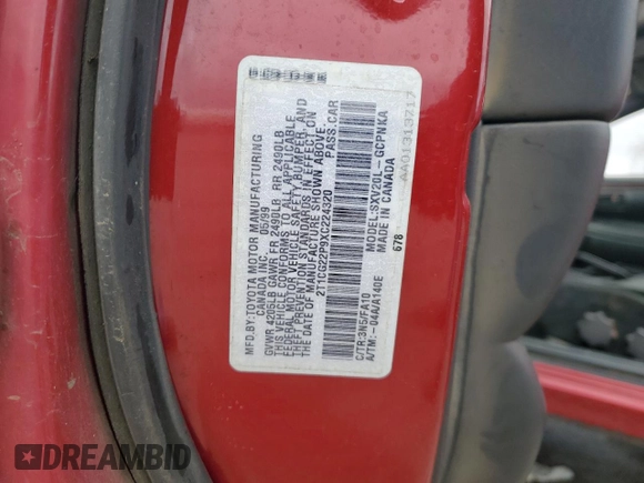 1999 Toyota Solara SE with VIN 2T1CG22P9XC224320, listed as a Copart auction lot 44603155 with 333,101 mi miles and Salvage Title. Bid and sale history available at DreamBid. Image 14.