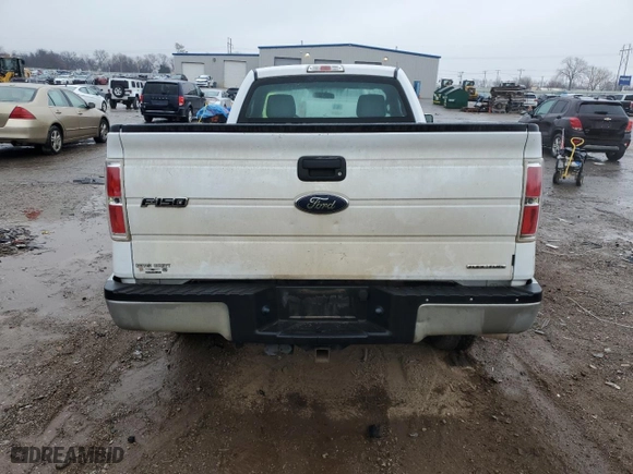 2014 Ford F-150 XL with VIN 1FTNF1CF8EKE96476, listed as a Copart auction lot 42539935 with 120,205 mi miles and Salvage Title. Bid and sale history available at carsss.com. Image 6.