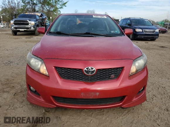 2010 Toyota Corolla with VIN 2T1BU4EE4AC386390, listed as a Copart auction lot 53977665 with 176,739 mi miles and Clean Title. Bid and sale history available at carsss.com. Image 5.