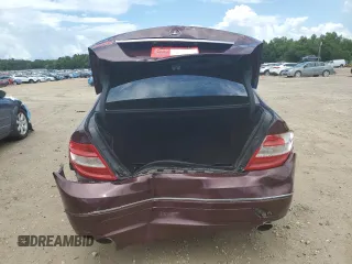 2009 Mercedes-Benz C 300 Sport with VIN WDDGF54X29R083494, listed as a Copart auction lot 58584005 with 189,716 mi miles and Salvage title. Bid and sale history available at DreamBid. Image 6.