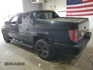 2013 Honda Ridgeline RTL with VIN 5FPYK1F57DB008861, listed as a Copart auction lot 55998335 with 226,567 mi miles and Salvage title. Bid and sale history available at DreamBid. Image 2.