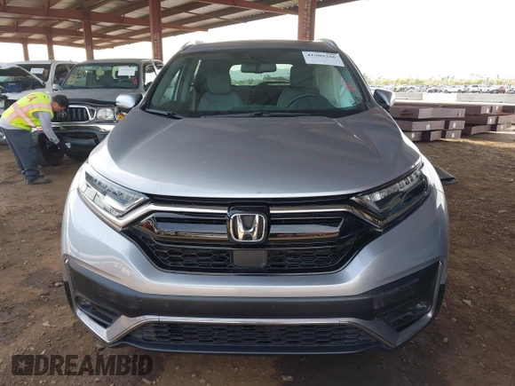 2022 Honda CR-V Touring with VIN 2HKRW2H90NH639932, listed as a IAAI auction lot 41909286 with 38,389 mi miles. Bid and sale history available at carsss.com. Image 11.