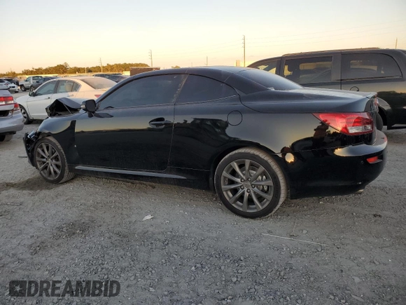 2013 Lexus IS 250 C with VIN JTHFF2C23D2528819, listed as a Copart auction lot 81114574 with 108,801 mi miles and Salvage title. Bid and sale history available at DreamBid. Image 2.