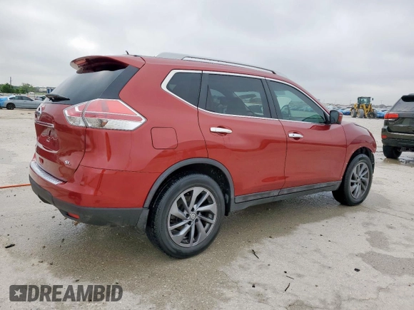 2016 Nissan Rogue SL with VIN 5N1AT2MT9GC821596, listed as a Copart auction lot 54309875 with 48,414 mi miles and Salvage Title. Bid and sale history available at DreamBid. Image 3.