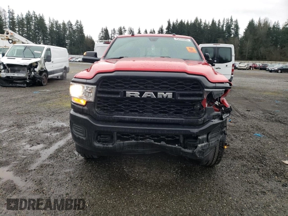 2021 Ram 3500 Tradesman with VIN 3C63R3GJ2MG623731, listed as a Copart auction lot 43449385 with 64,609 mi miles and Salvage Title. Bid and sale history available at carsss.com. Image 5.