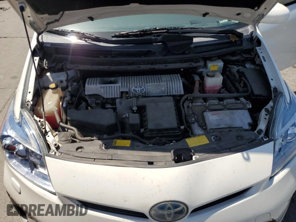 2012 Toyota Prius z VIN JTDKN3DP5C3028866, wystawiony jako Copart lot #58268625 z przebiegiem 191 639 mil mil oraz Szkoda całkowita • Salvage title. Historia ofert i sprzedaży dostępna na DreamBid. Obrazek 11.
