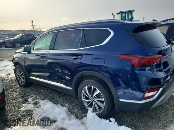 2020 Hyundai Santa Fe SEL with VIN 5NMS3CADXLH160622, listed as a Copart auction lot 71830452 with Not Provided miles. Bid and sale history available at carsss.com. Image 2.