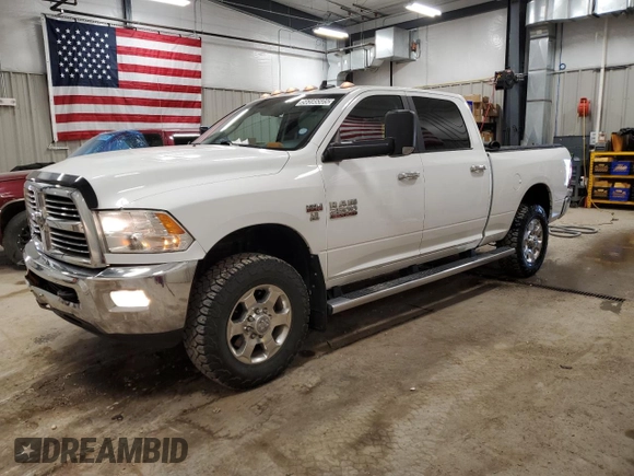2018 Ram 2500 Big Horn with VIN 3C6UR5DJ6JG183111, listed as a Copart auction lot 56595505 with 278,962 mi miles and Clean title. Bid and sale history available at DreamBid. Image 1.