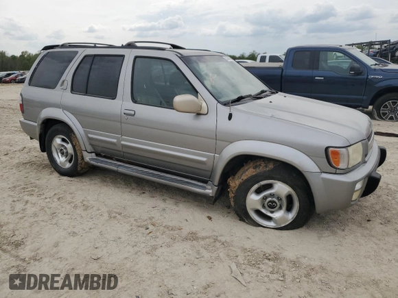 2000 Infiniti QX4 with VIN JNRAR07Y3YW085317, listed as a Copart auction lot 53807065 with 235,687 mi miles and Clean Title. Bid and sale history available at DreamBid. Image 4.