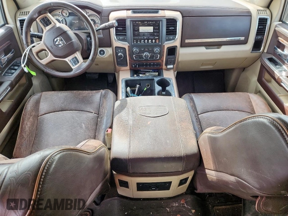 2014 Ram 2500 Longhorn с VIN 3C6UR5GL1EG152139, выставлен на аукционе Copart как лот 61852765 с пробегом 166 553 миль миль и Списание • Salvage title. История ставок и продаж доступна на DreamBid. Изображение 8.