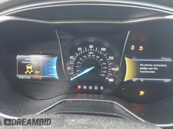 2016 Ford Fusion Titanium with VIN 3FA6P0K96GR103571, listed as a IAAI auction lot 42340764 with 180,870 mi miles and . Bid and sale history available at DreamBid. Image 6.