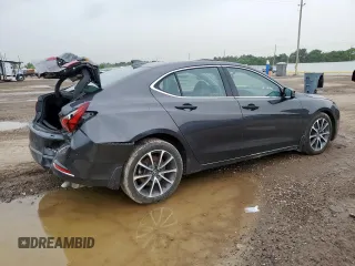 2015 Acura TLX V6 with VIN 19UUB2F32FA012244, listed as a Copart auction lot 59085705 with 110,331 mi miles and Salvage title. Bid and sale history available at DreamBid. Image 3.