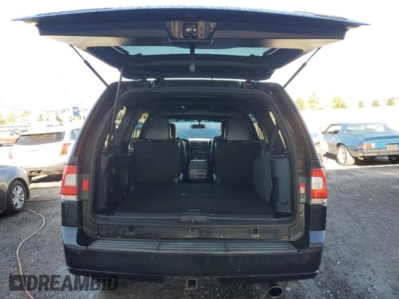 2015 Lincoln Navigator with VIN 5LMJJ2HT7FEJ08535, listed as a Copart auction lot 48005555 with 115,929 mi miles and Salvage title. Bid and sale history available at DreamBid. Image 6.