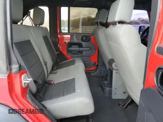2008 Jeep Wrangler Unlimited X with VIN 1J4GB39198L515007, listed as a Copart auction lot 78979004 with 158,929 mi miles and Salvage Title. Bid and sale history available at DreamBid. Image 11.