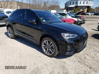 2022 Audi Q3 S line Premium Plus with VIN WA1EECF36N1148238, listed as a Copart auction lot 46962973 with 2,656 mi miles. Bid and sale history available at carsss.com. Image 4.