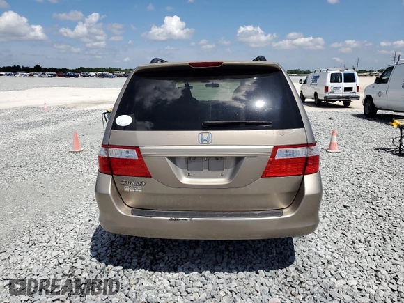 2006 Honda Odyssey EX z VIN 5FNRL38436B040218, wystawiony jako Copart lot #51318545 z przebiegiem 252 488 mil mil oraz Szkoda całkowita • Salvage title. Historia ofert i sprzedaży dostępna na DreamBid. Obrazek 6.