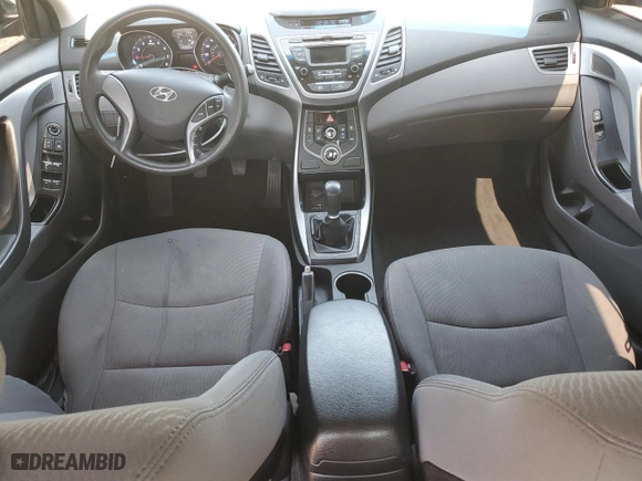 2014 Hyundai Elantra Limited with VIN 5NPDH4AE5EH467145, listed as a Copart auction lot 48417375 with 125,666 mi miles and Salvage Title. Bid and sale history available at carsss.com. Image 8.
