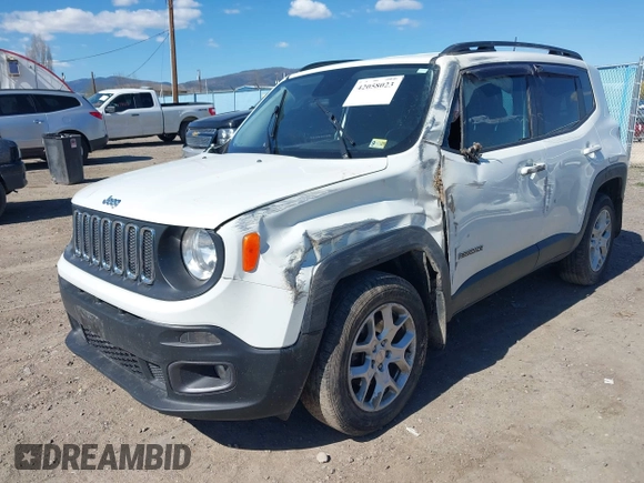 2017 Jeep Renegade Altitude with VIN ZACCJBBBXHPF94865, listed as a IAAI auction lot 42058023 with 92,538 mi miles and . Bid and sale history available at DreamBid. Image 6.