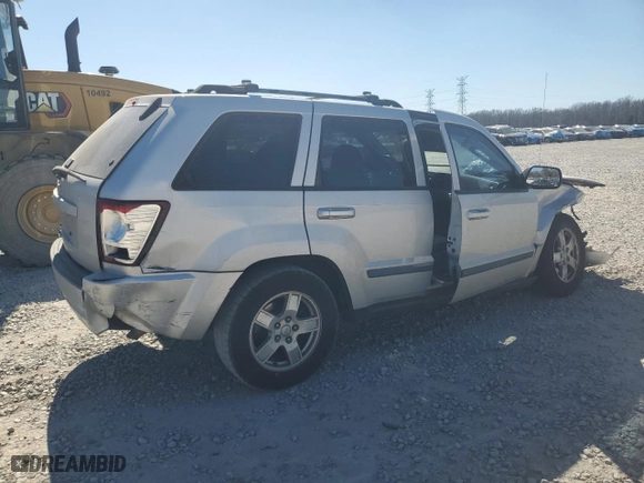 2007 Jeep Grand Cherokee Laredo with VIN 1J8GS48K47C503487, listed as a Copart auction lot 46900165 with 231,951 mi miles and Salvage Title. Bid and sale history available at carsss.com. Image 3.