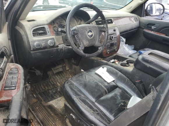 2007 Chevrolet Silverado 1500 LTZ with VIN 2GCEK13M471500665, listed as a Copart auction lot 46646525 with 0 mi miles and Salvage Title. Bid and sale history available at carsss.com. Image 8.
