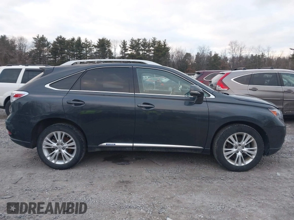 2010 Lexus RX 450h with VIN JTJBC1BA2A2012827, listed as a IAAI auction lot 41101091 with 236,669 mi miles and . Bid and sale history available at DreamBid. Image 13.