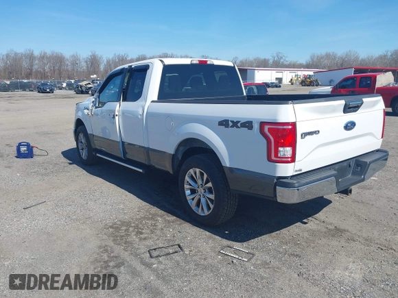 2015 Ford F-150 XLT with VIN 1FTEX1EP6FFA92864, listed as a IAAI auction lot 41738153 with 86,391 mi miles. Bid and sale history available at carsss.com. Image 3.