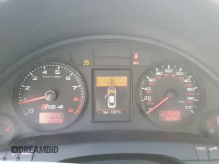 2008 Audi RS 4 z VIN WUADU78E68N902104, wystawiony jako Copart lot #41363035 z przebiegiem 66 961 mil mil oraz Szkody całkowita. Historia ofert i sprzedaży dostępna na DreamBid. Obrazek 9.